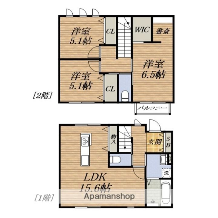 仮)TASSO(TASOO)の間取り