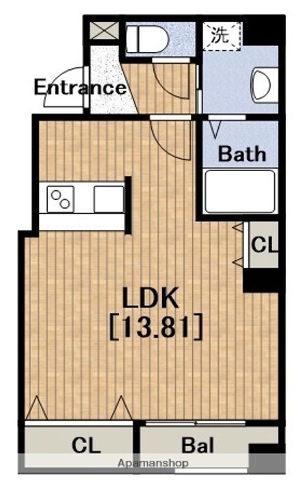 メゾンデノムラ南久宝寺の間取り