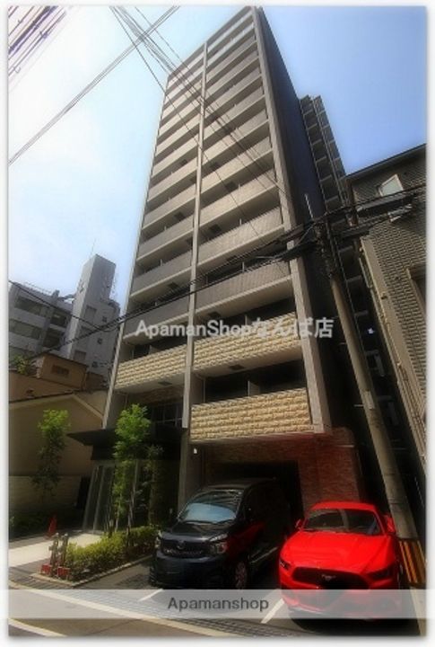 レジュールアッシュ中之島SOUTHの外観