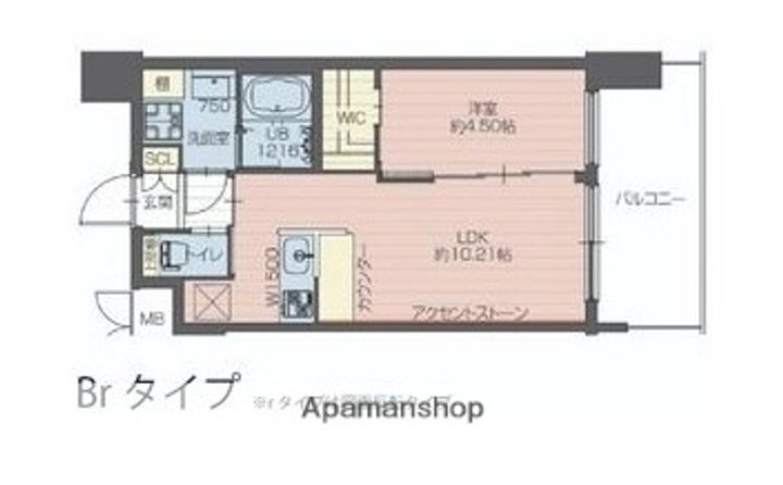 プレジオ大正の間取り