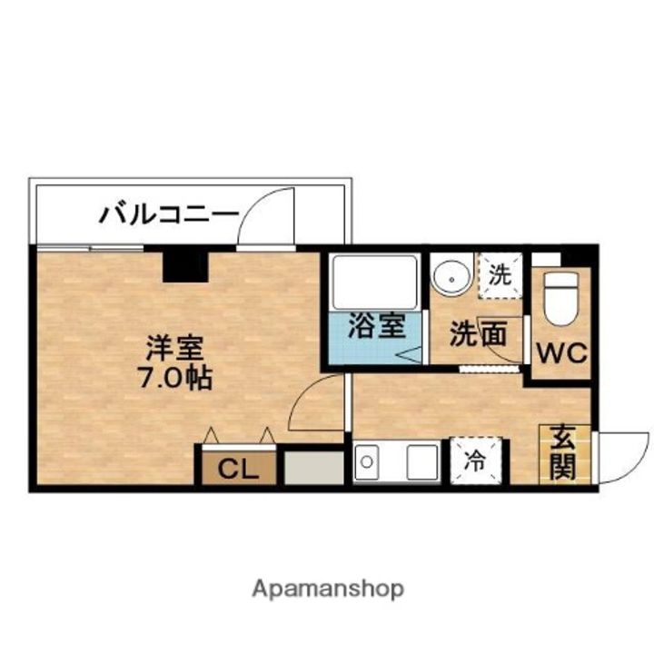IF西梅田の間取り