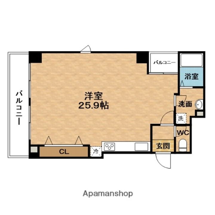ATRIUM DOSHINの間取り