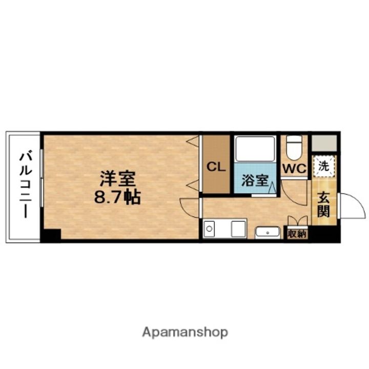 シティヒルズブライトの間取り