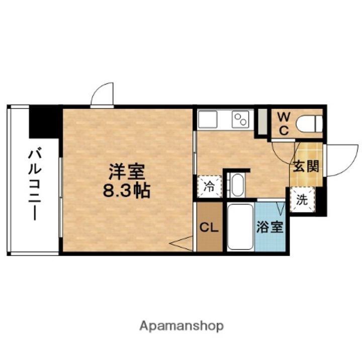 レジデンス中之島の間取り