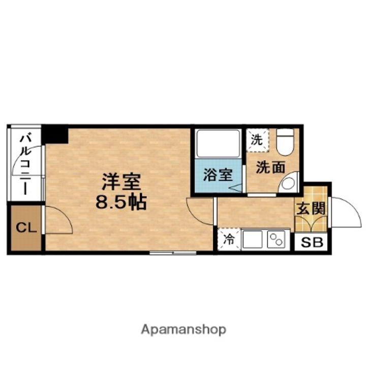 HS梅田EASTの間取り