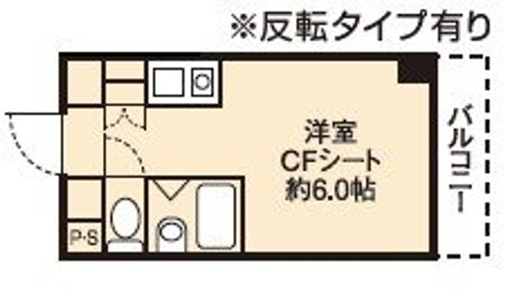 ドミール堺筋本町の間取り