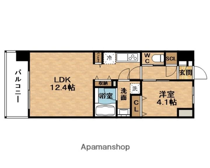 スプランディッド梅田グランノースの間取り