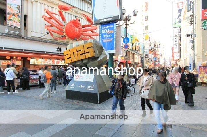 大阪府大阪市西区南堀江1丁目の賃貸マンションの周辺