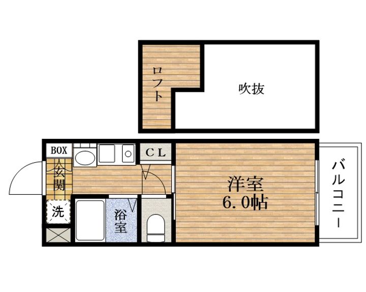 大阪府大阪市西区土佐堀1丁目の賃貸マンションの間取り