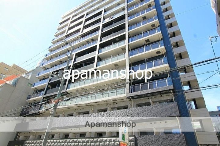 大阪府大阪市中央区材木町の賃貸マンションの外観