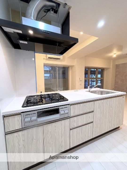 大阪府大阪市天王寺区生玉町の賃貸マンションのキッチン