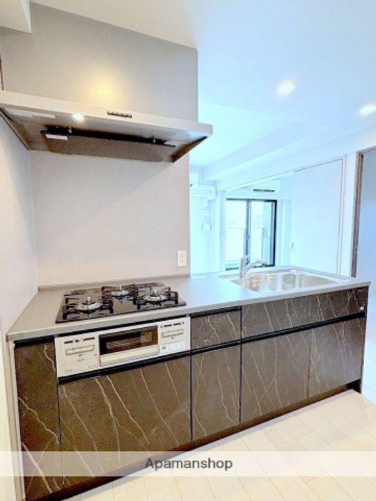 大阪府大阪市西区新町4丁目の賃貸マンションのキッチン