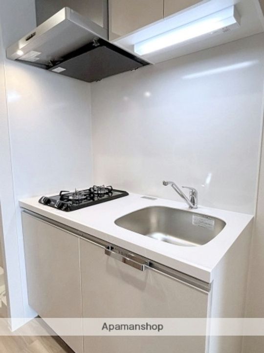 大阪府大阪市城東区東中浜9丁目の賃貸マンションのキッチン