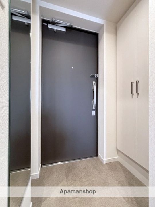 大阪府大阪市城東区東中浜9丁目の賃貸マンションの玄関