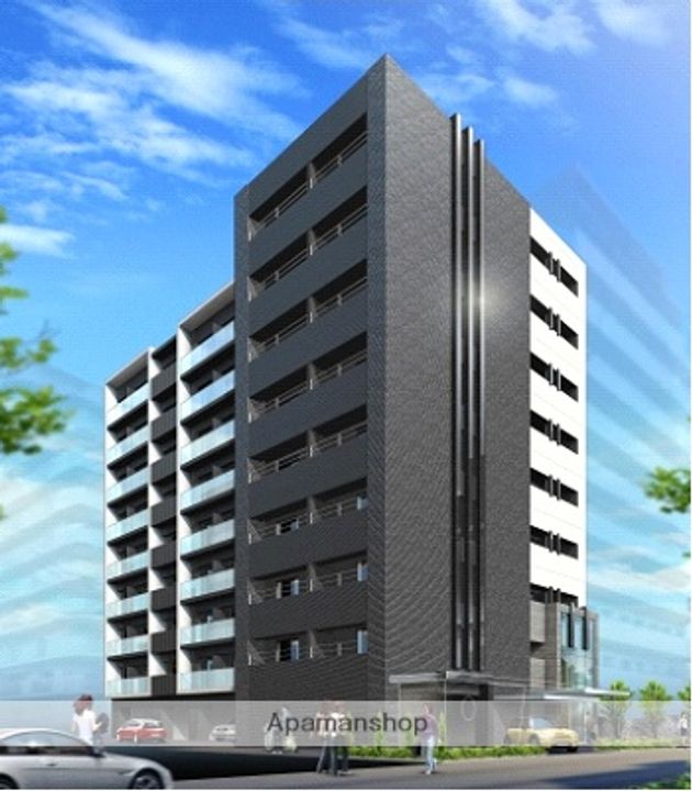 大阪府大阪市中央区十二軒町の賃貸マンションの外観