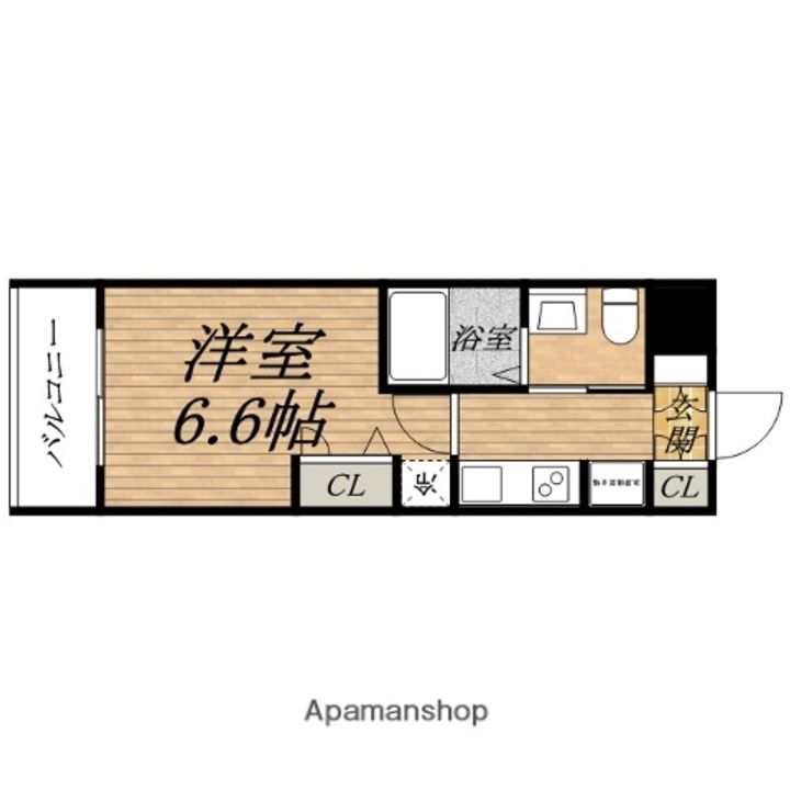アーデンタワー本町イーストの間取り