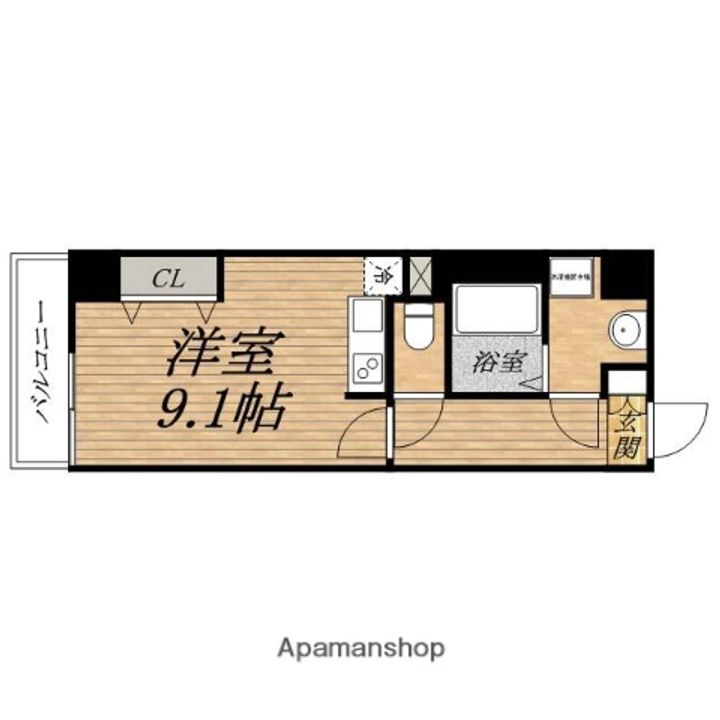 ドゥーエ玉造の間取り