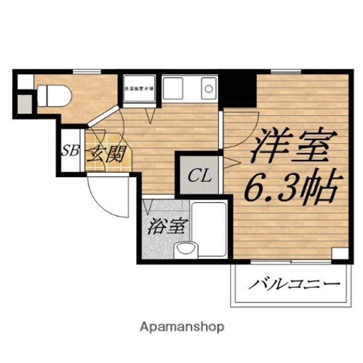 プレサンス内本町の間取り