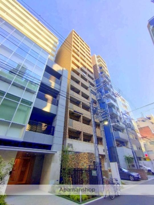 アスヴェルタワー大阪城WESTの外観