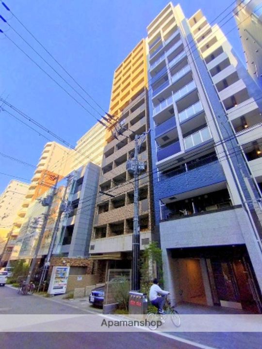 アスヴェルタワー大阪城WESTの外観