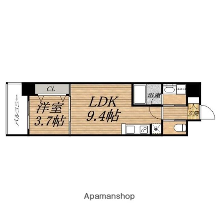 アーバネックス北久宝寺の間取り