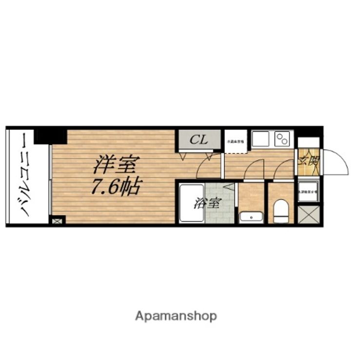 サムティ本町橋2メディアスの間取り