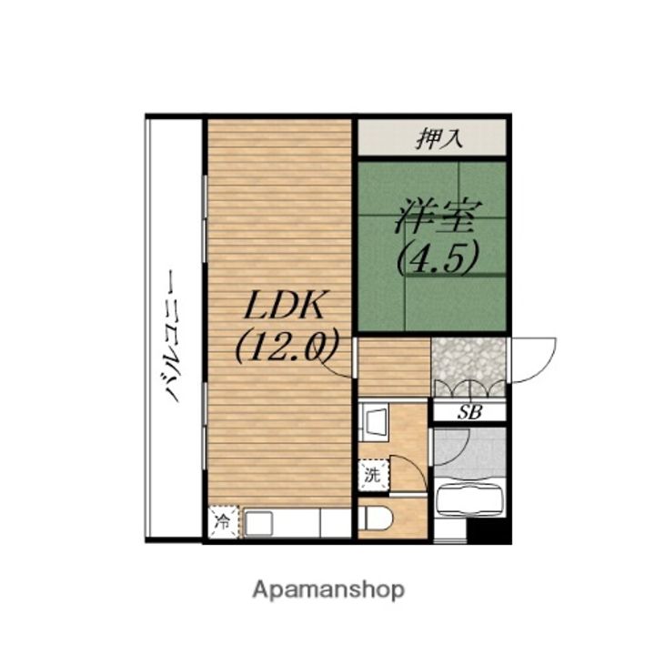 ビラ・イノウエの間取り
