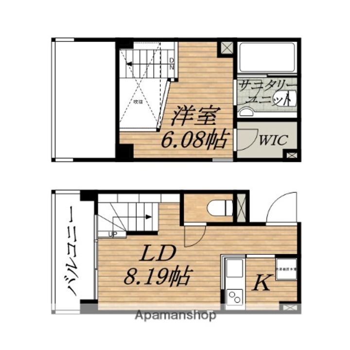 ネット伏見町の間取り
