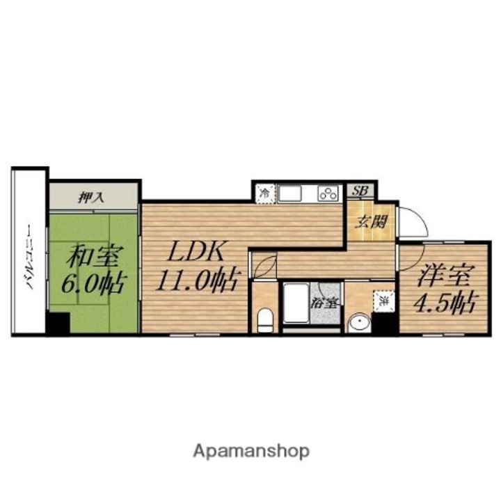 MAISON松岡の間取り