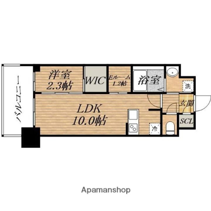 セレニテ本町東リアンの間取り