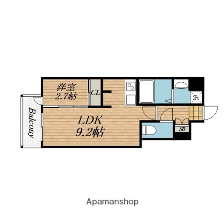 ミラージュパレス都島本通の間取り