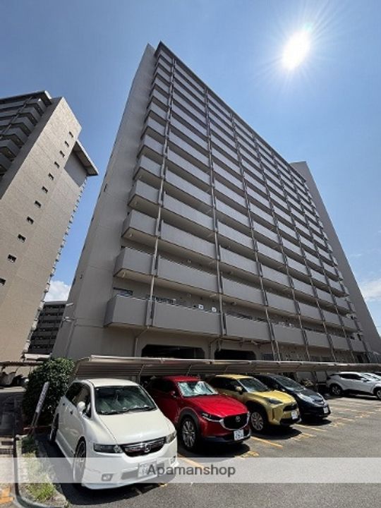 鴫野コーポ1号棟の外観