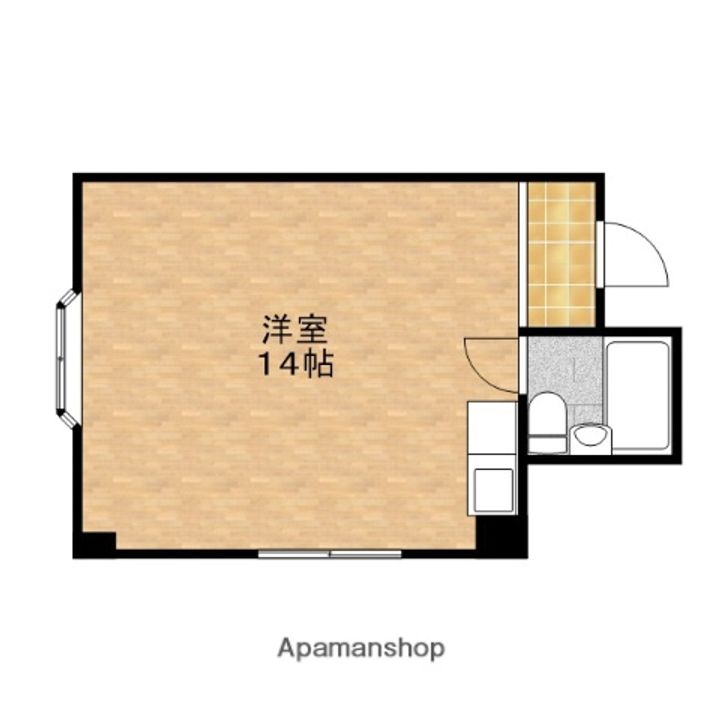 大宝北天満ロイヤルハイツの間取り