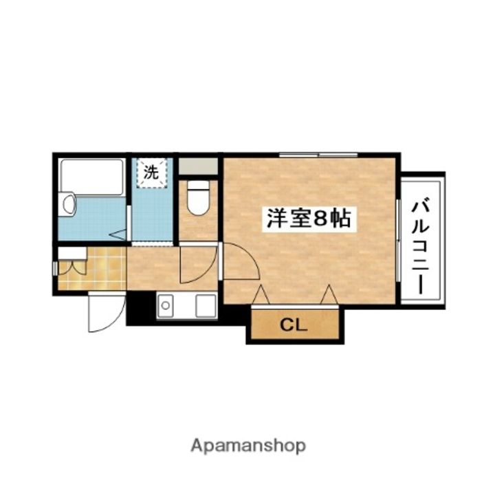 アクール藤の間取り