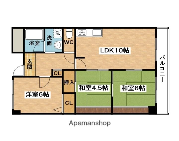 プライム21の間取り