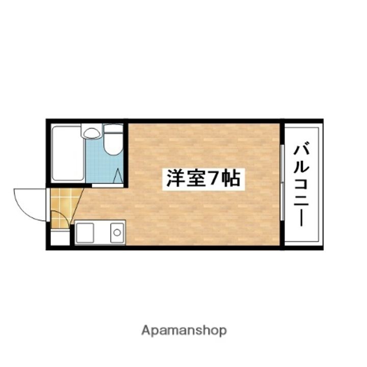 橋本マンションの間取り