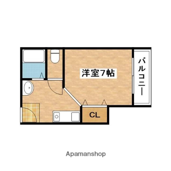 サンメゾンⅦの間取り