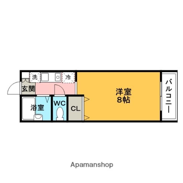 パティオ千里山Ⅲの間取り