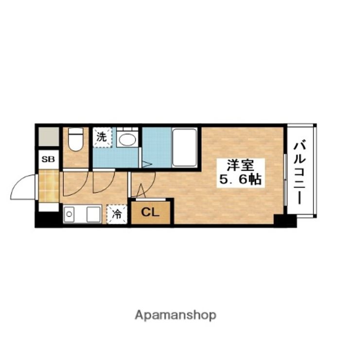 大阪府摂津市千里丘東1丁目の賃貸マンションの間取り
