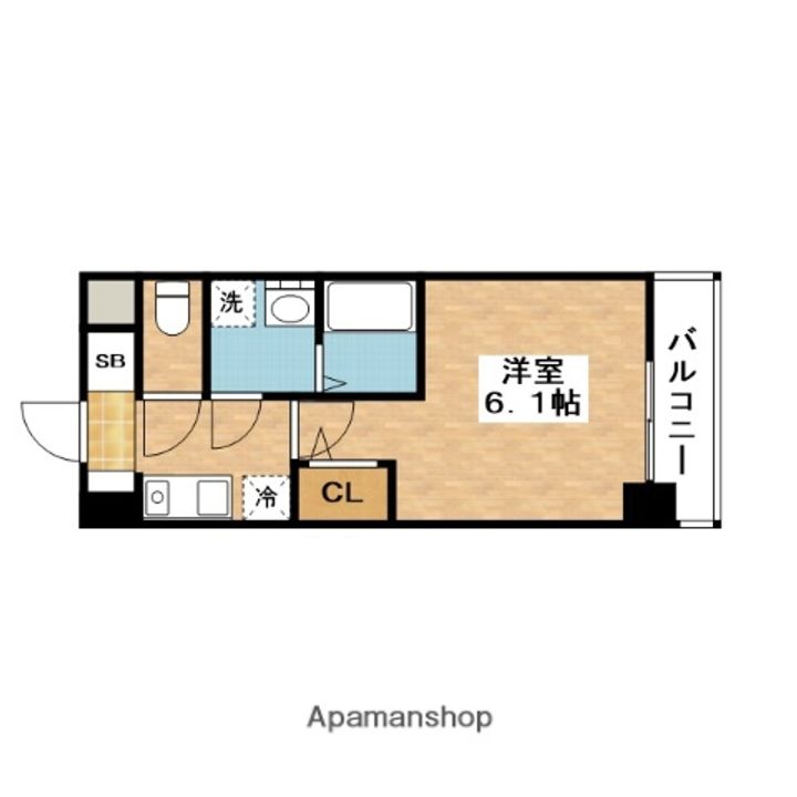 大阪府摂津市千里丘東1丁目の賃貸マンションの間取り