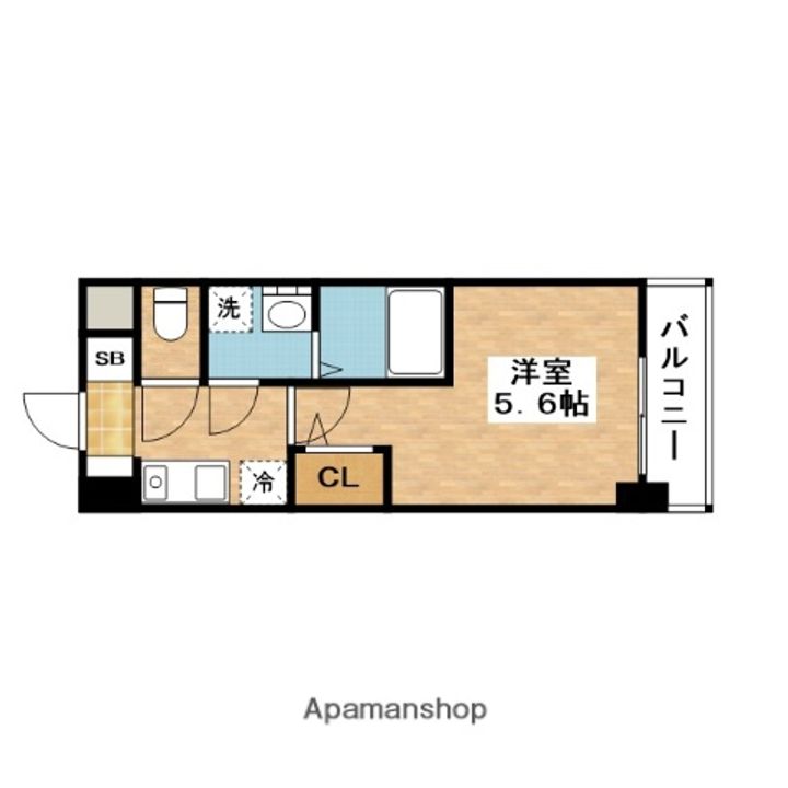 大阪府摂津市千里丘東1丁目の賃貸マンションの間取り