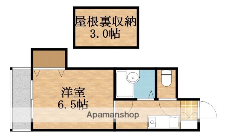 クローバーマンションの間取り