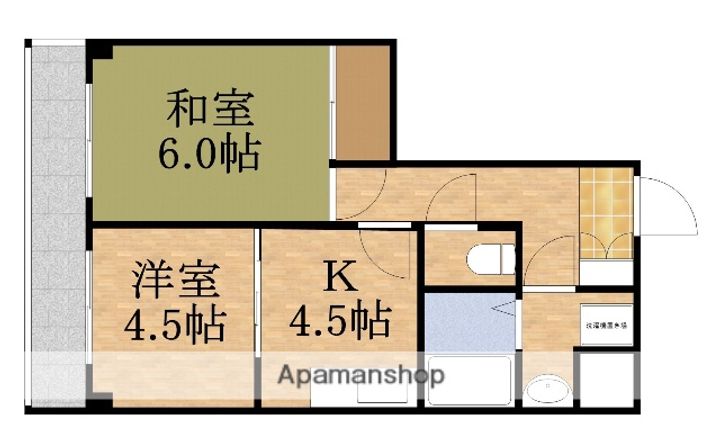 M’プラザ城東・五番館の間取り