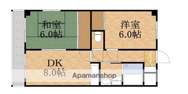 M’プラザ城東・弐番館の間取り