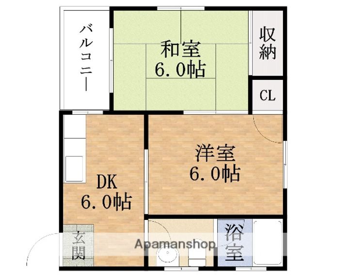 パールハイツの間取り