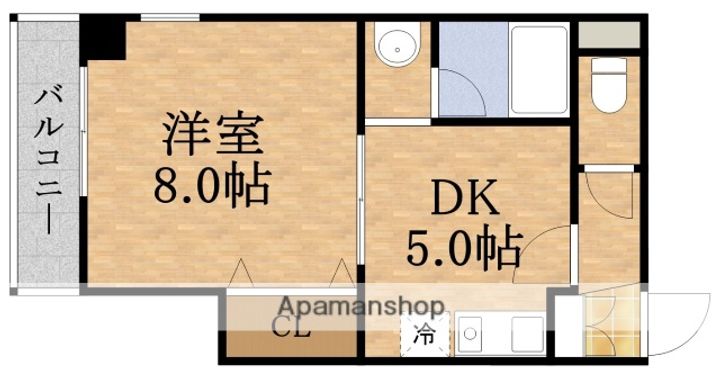 メゾン・ド・フレシェールの間取り