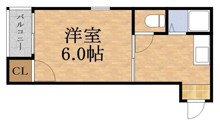 リバティ都島の間取り