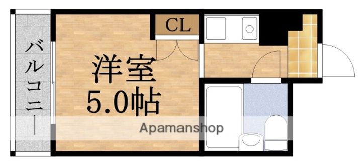 メゾンマルシェアンの間取り