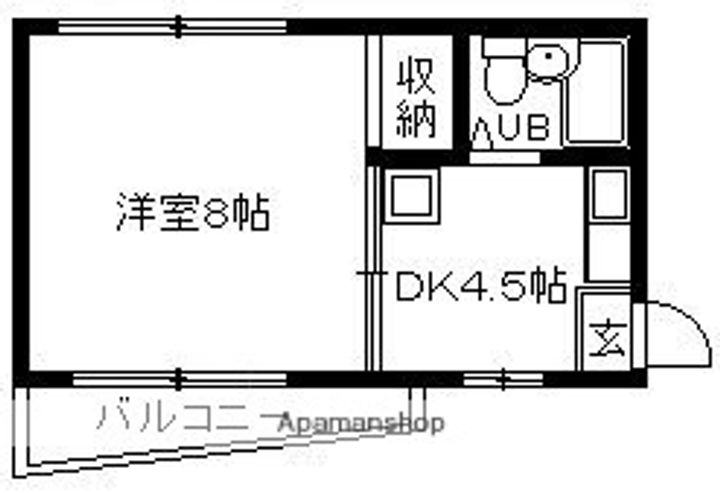 ラ・ビスタ新森の間取り