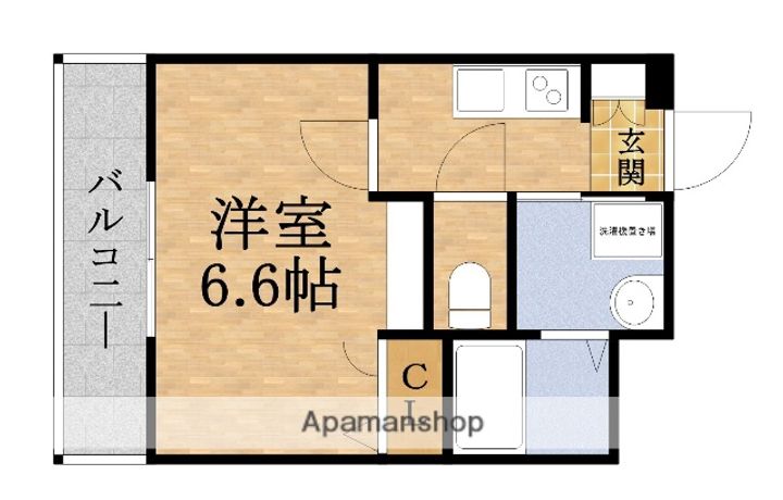 アドバンス大阪城北ルミウスの間取り